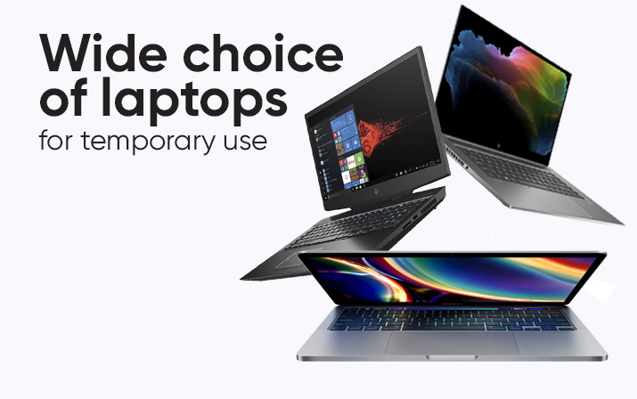 Laptop on rent in Goregaon | Image source : Flex IT Rent