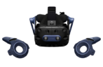 HTC Vive Pro 2 with controllers